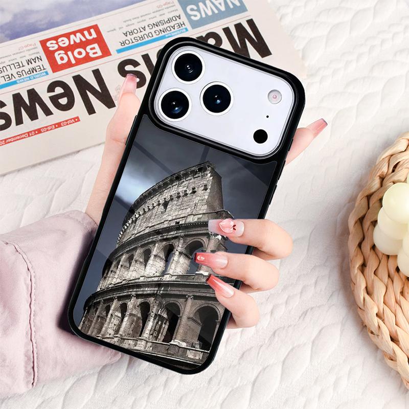 Colosseum Rome Italy Phone Case For IPhone 17 16e 15 14 13 12 11 Pro Max Air Mini Soft Protective Cover