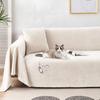 YKFN Pet Rectangular Large Sofa Easy To Waterproof Sofa Sofa Bed Sofa 3 4 With No Scandinavian Plain Dog and Cat Water Scratch Scratch Sofa Protective