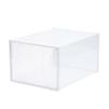 Transparent Shoe Box Stackable Design High Strength Large Capacity Dustproof Clear Shoe Organizer Magnetic