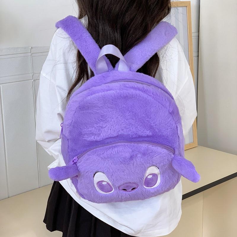 Cute Cartoon Doll Plush Backpack for Girls