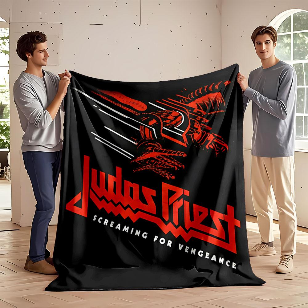 Judas Priest Blanket Design for all seasons blanket lunch break throw gift