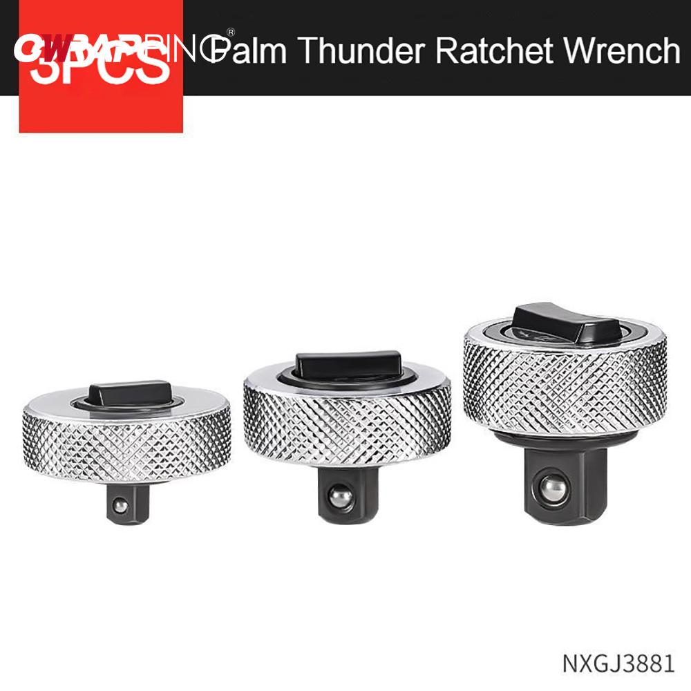 Набор мини-трещоточных торцевых ключей 1/2 3/8 1/4 дюйма из углеродистой стали, трещоточный торцевой ключ, реверсивный ключ с колесиком для большого пальца, инструменты