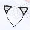 Вечеринка Маскарад Милые Аксессуары для Волос Маскарадный Костюм Повязка на Голову Косплей Головной Убор Повязка на Голову с Кошачьими Ушками