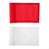 Golf Hole Pole Cup Flags Putting Green Marker Pin White+Red