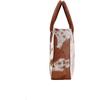 Women's Western Classic Cowhide Tote Bag Shoulder Handbag with Freebie Clutch Shoulder Hand Bag Classical Tote
