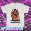 Новое телешоу Мартин Мужская белая футболка Смешная Размер от S до 5XL