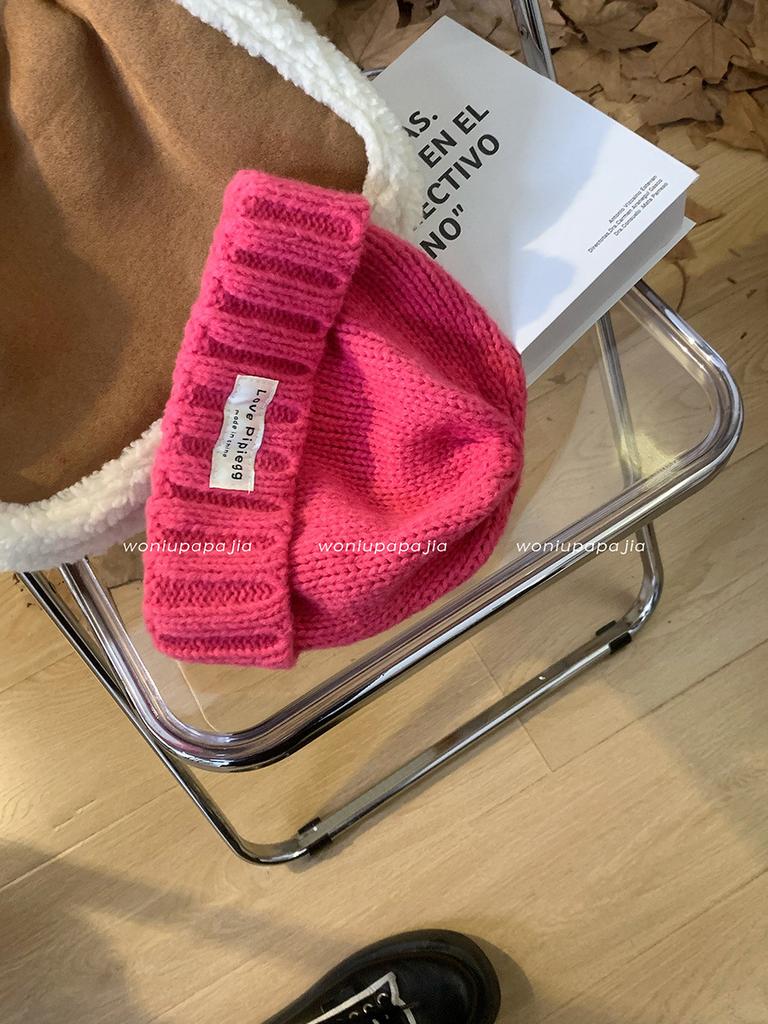 Stylish Fit Loose Winter Beanie Soft Cotton Yarn For Large Heads Warm And Cozy