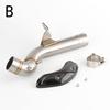 Motorcycle Exhaust Stainless Steel  Link Pipe For BMW F750GS F850GS F 850 GS 2018-2022 F850GS exhaust F850 Muffler