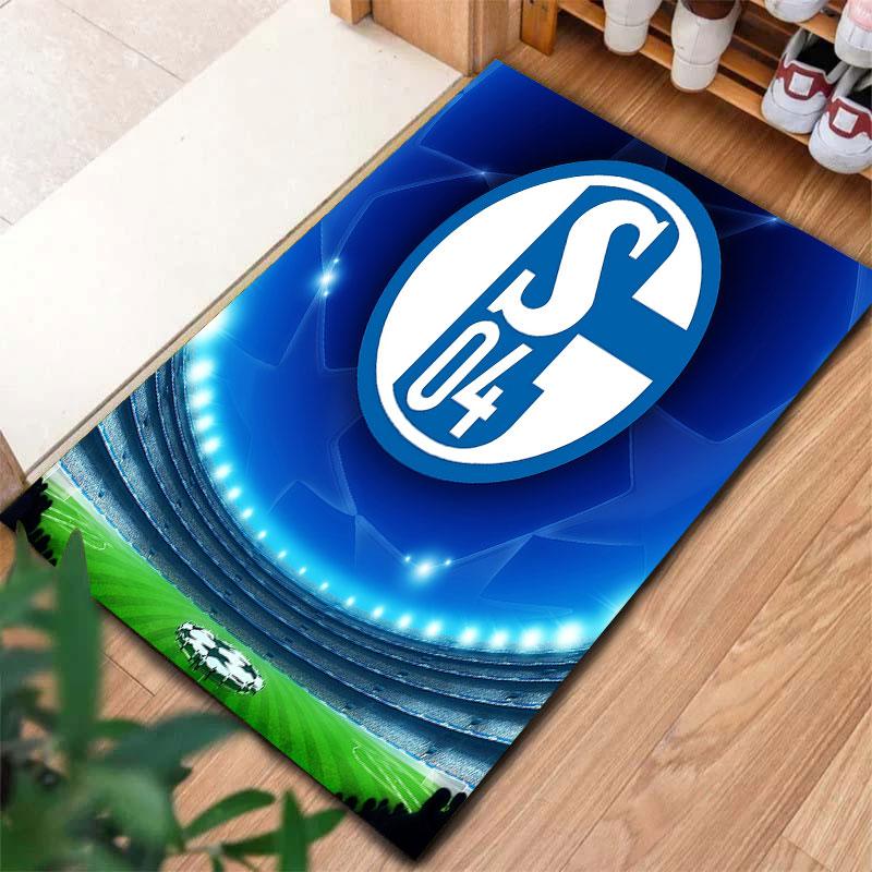FC Schalke 04 Carpet Rug for Living Room Bedroom Home Sofa Decoration,Kids play Non-slip Floor Mat