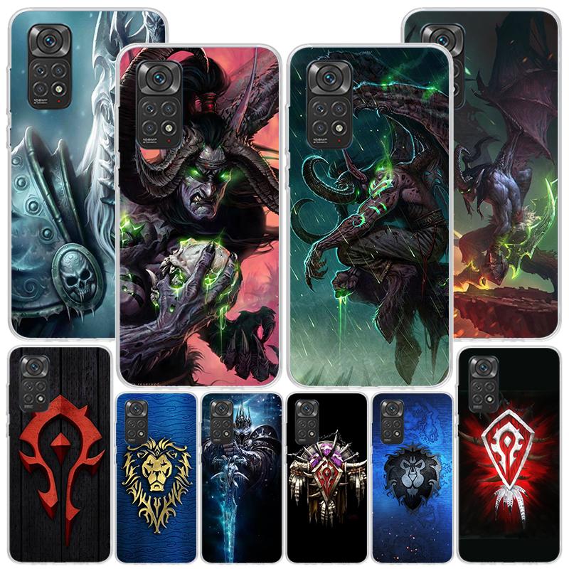 W-World Of W-Warcraft W-Wow Phnoe Case for Phnoe Case for Xiaomi Redmi Note 15 14 14S 13 Pro Plus 12 12S 11S 11E 10S 10 11T 5G U