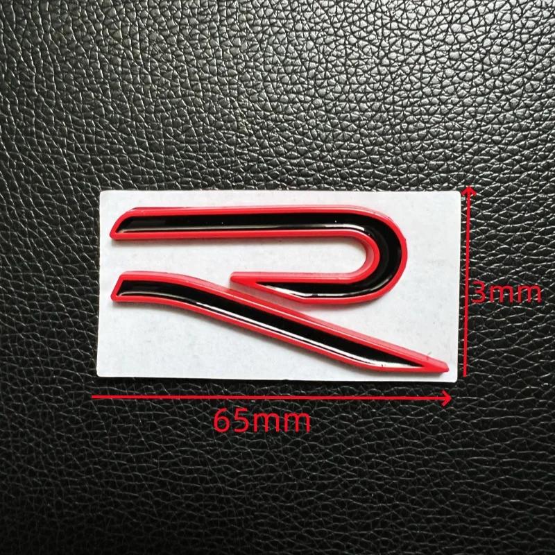 Металлические наклейки на автомобиль для VW R Line Golf 8 Beetle Scirocco Passat Sharan Tiguan Jetta Наклейка на багажник Боковой значок на крыло