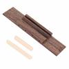 Ukulele Accessories, DIY and Repair Parts, Rosewood Bridge and Saddle for 4-String Ukulele