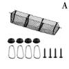 Car Mesh Elastic Nylon Rear Back Cargo Trunk Storage Organizer Luggage Net Trunk Bed Holder For SUV Car Pickup Truck Bed Ac J0Z9