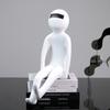 Modern Simple Cartoon Character Sculpture Ornaments Soft Decoration Sales Office Home Art Model Room Light Luxury Furnishings