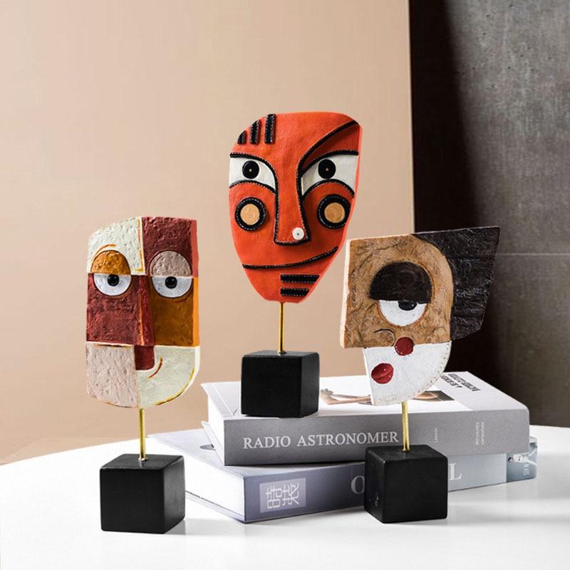 Украшения для дома Аксессуары Скандинавские поделки из смолы Абстрактное искусство Орнамент