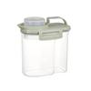 Kitchen Food Grains Plastic Storage Box Jars Home Large Capacity Snacks Dry Goods Sealed Transparent Organizer Containers Cans