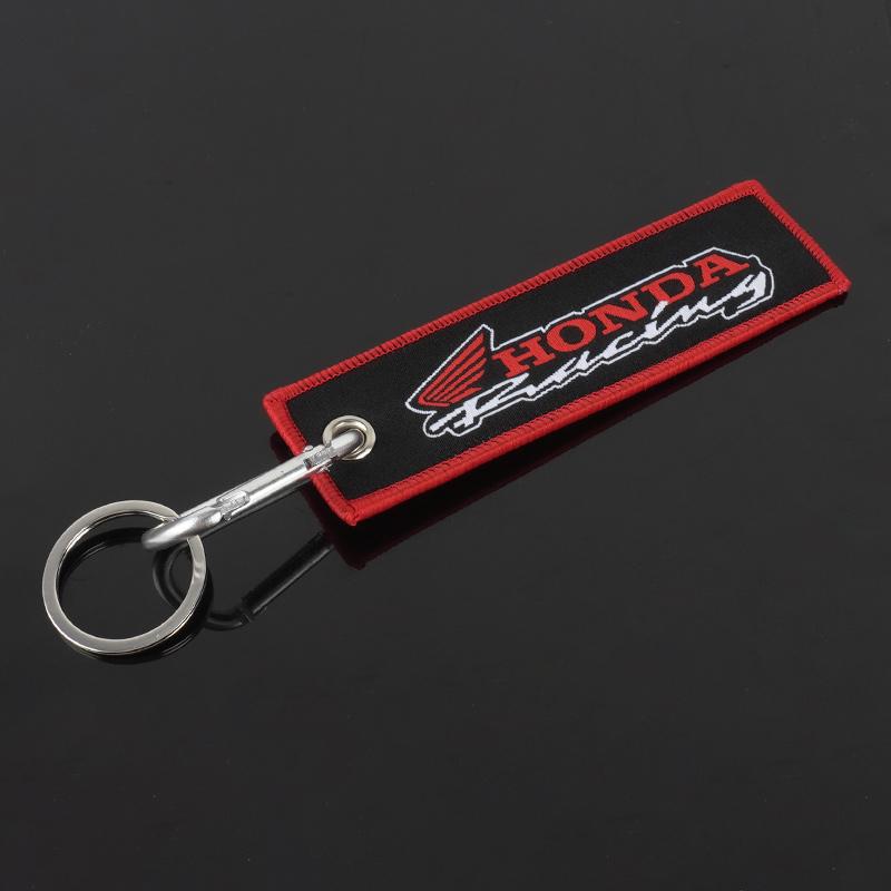 CPO1 Вышитый Мотоциклетный Брелок Брелок Для Honda CBR CB650R CB1000R 125R 954 600 650F 650R 1100XX 1000F 600RR 1000RR