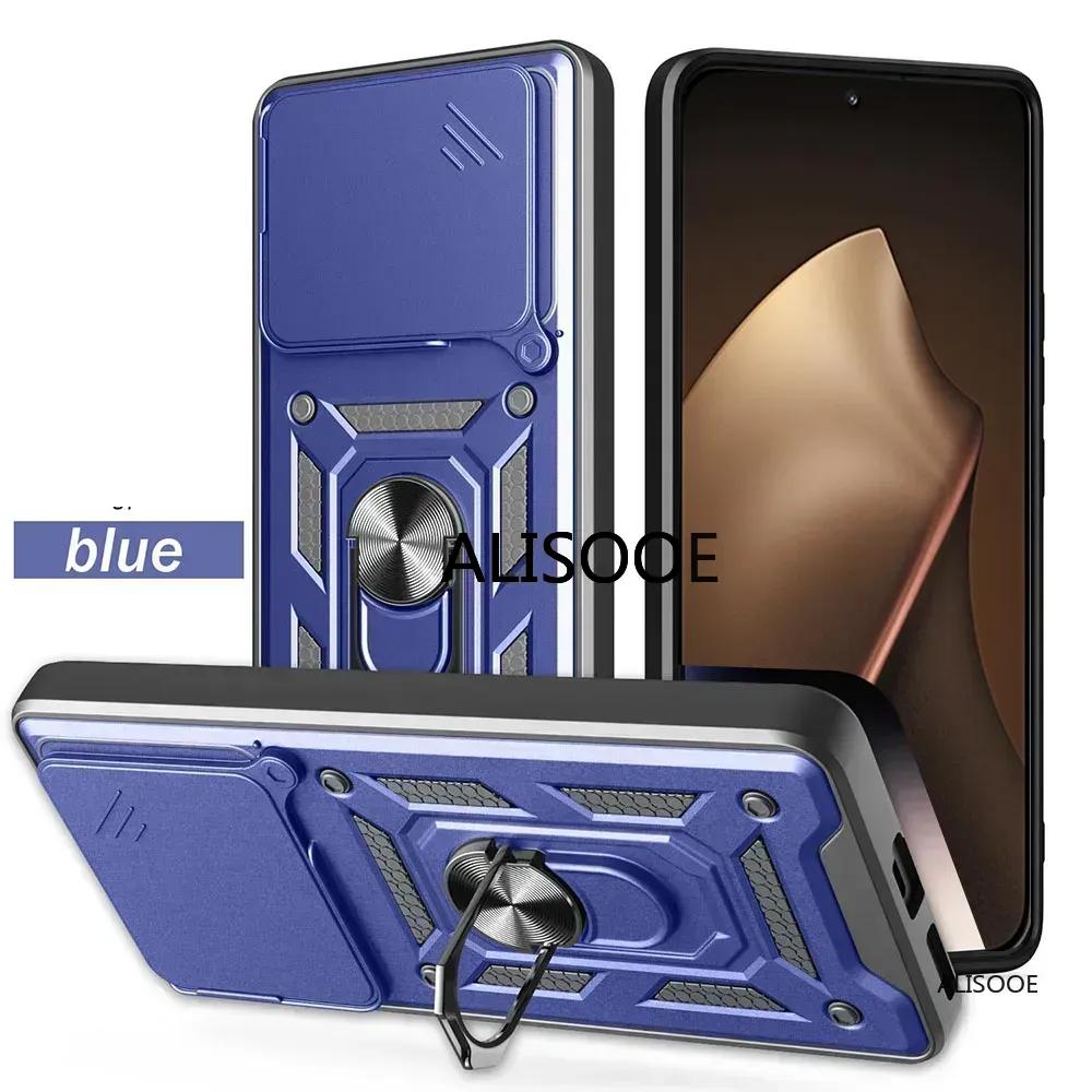 Для Xiaomi 15T Pro Чехол для Xiaomi Mi 15T Крышка Броня Сдвижная Камера Кольцо-Подставка Держатель Полная Защита Чехол для Телефона