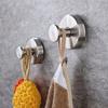 4Pcs Storage Hooks Suction Cup Wreath Hangers Strong Load-bearing Rustproof Easy To