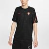 Nike Portugal Team Training Short Sleeve Soccer Jersey Men Tops Black CD2579-010
