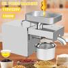 Household FLaxseed Oil Extractor Oil Press Cold Press Machine Seed Business Equipment Hydraulic Press Seeds Oil 110V/220V 1500W