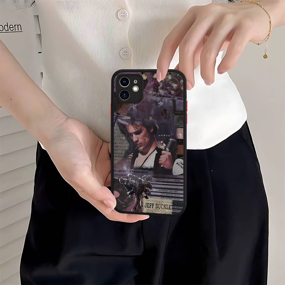 Чехол для телефона J-Jeff B-Buckley для IPhone 16e 16 15 14 13 12 11 Pro Max X XS MAX Plus Матовый чехол Spuerstar