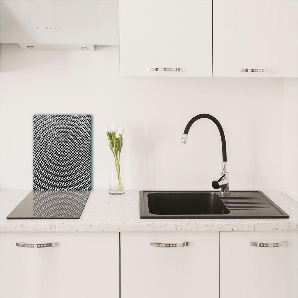 GLASS PROTECTIVE PLATE FOR INDUCTION 40x52 GRAY