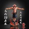 [Full Payment] LX Extendable Arm Ace 'Back View' Ace Universe One Piece Resonance GK Figure Statue Model
