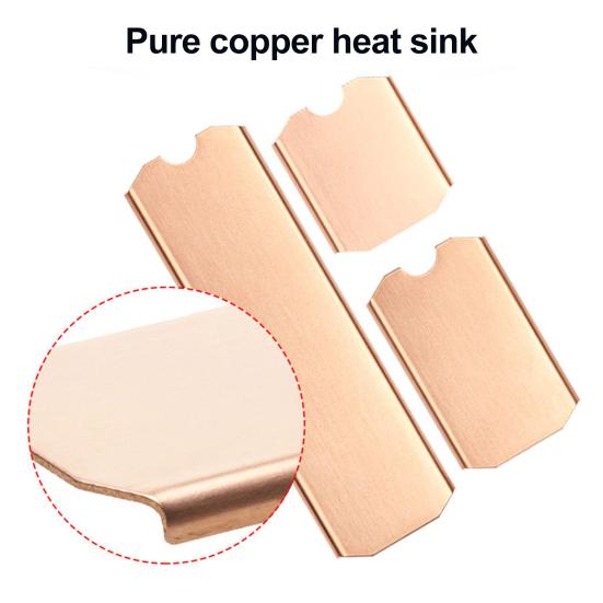 1Pc/Set Copper Heatsink Kit with Thermal Conductive Adhesive Tape Screw Tools