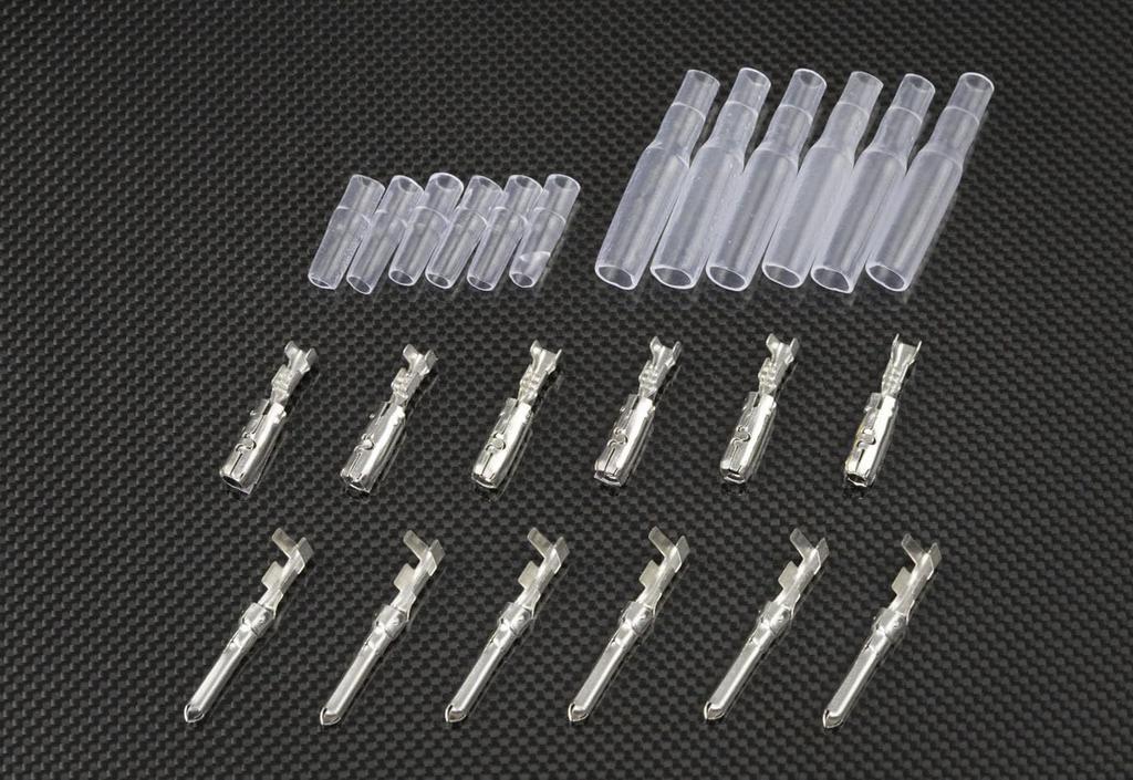 Kijima 304-7161 Мотоциклетные запчасти Набор клемм Кибоши для Kawasaki, Папа/Мама/Гильза, по 6 штук каждого