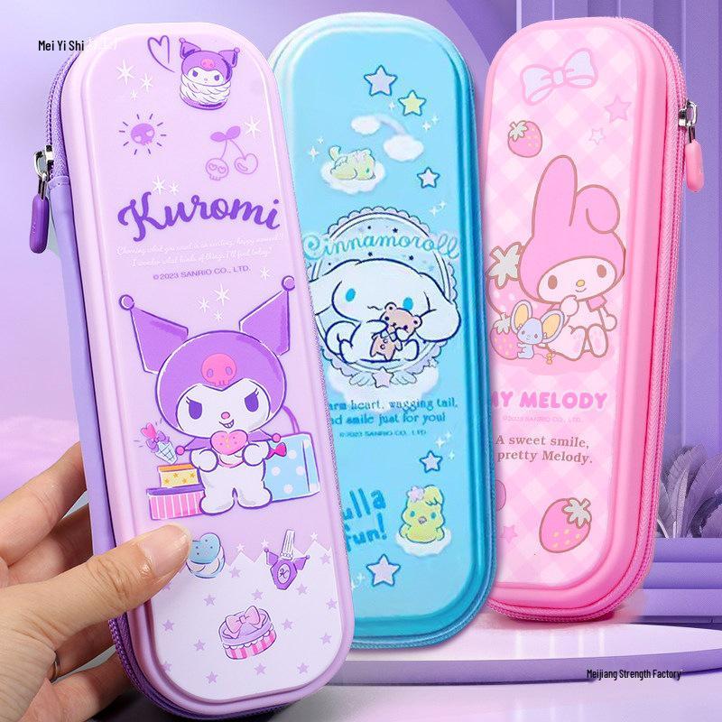 Kuromi & Cinnamoroll Melody Pencil Case for Primary School Girls