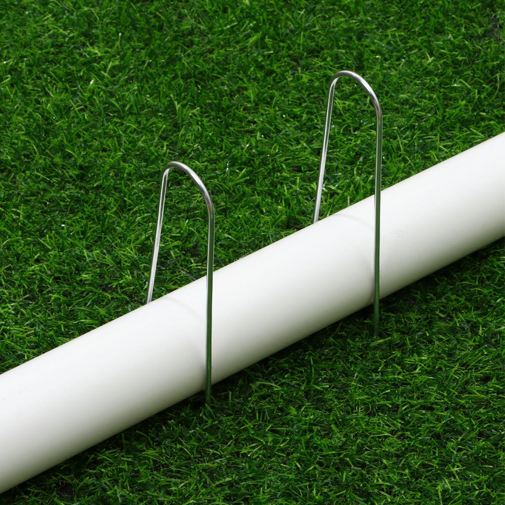 Easy to Fixed Ground Nails Goal Pegs U-Shaped Pegs Tent Ground Nails Trampoline Pile Ground Anchor