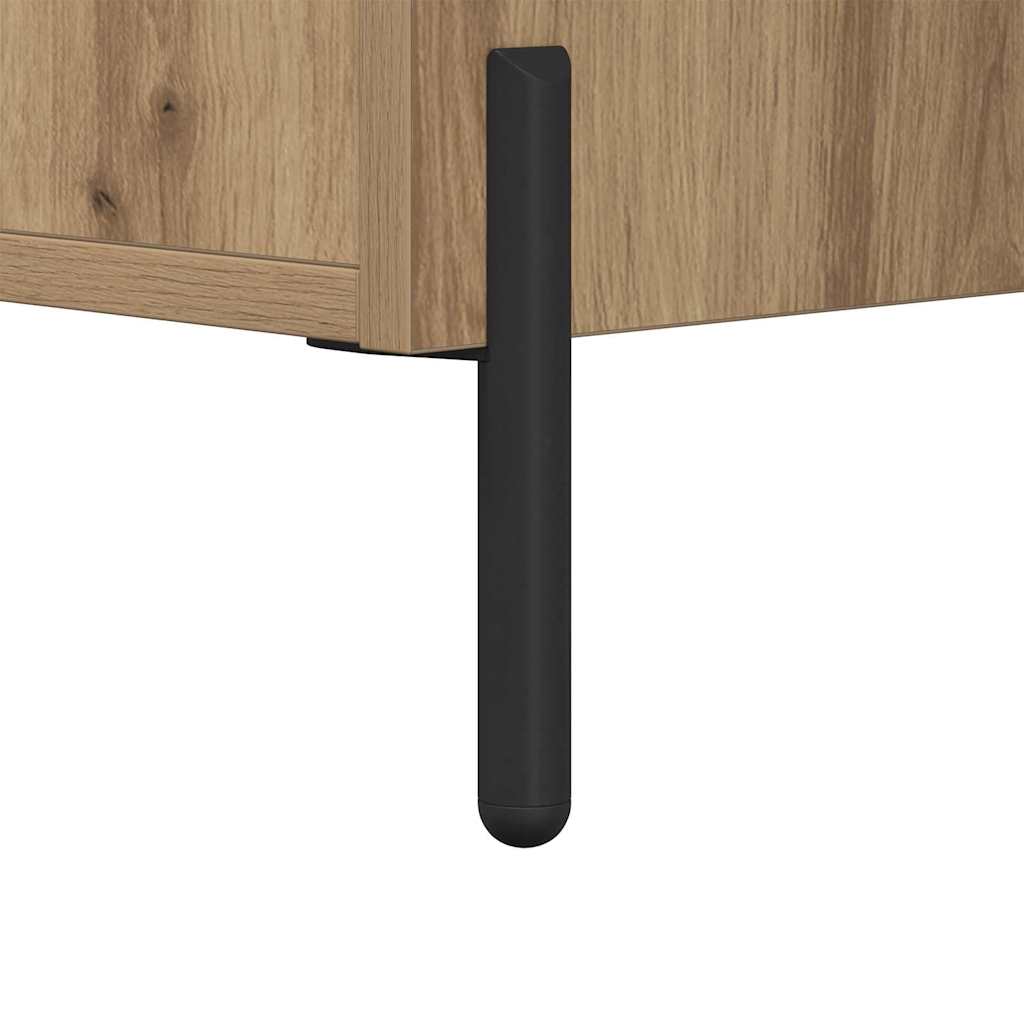 Sideboard Artisan Oak 69.5 x 34 x 90 cm Particleboard and Iron