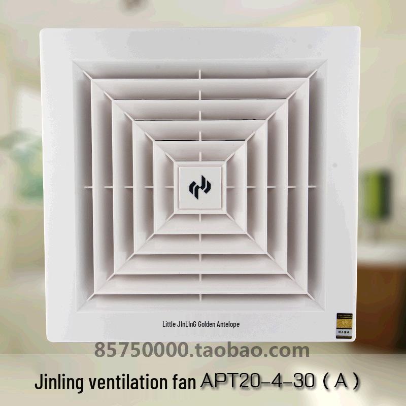 Потолочный вентилятор-вытяжка Jinling 8" APT20-4-30(К)