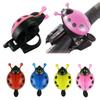 2024 New Fashion Bicycle Ladybug Beetle Car Mountain Bike Horn Bike Accessories Bike Horn  Bicycle Bell 1pc