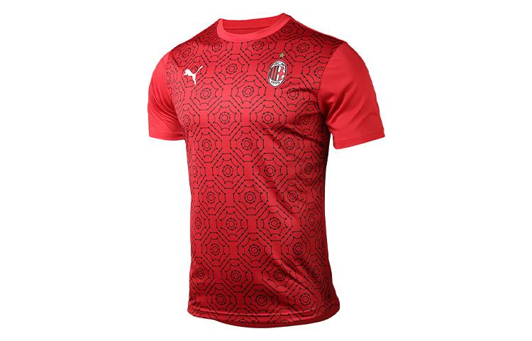 Puma Футбольные майки AC Milan Мужские Красные Тонкие Прямой крой 758229-01