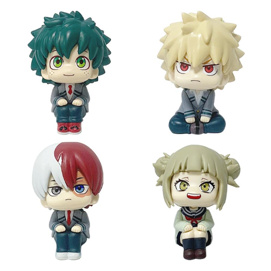 11 см Аниме Фигурка Boku no Hero Academia Детство Мидории Изуку Фигурка Милая Фигурка Бакуго Кацуки ПВХ Коллекционные Игрушки