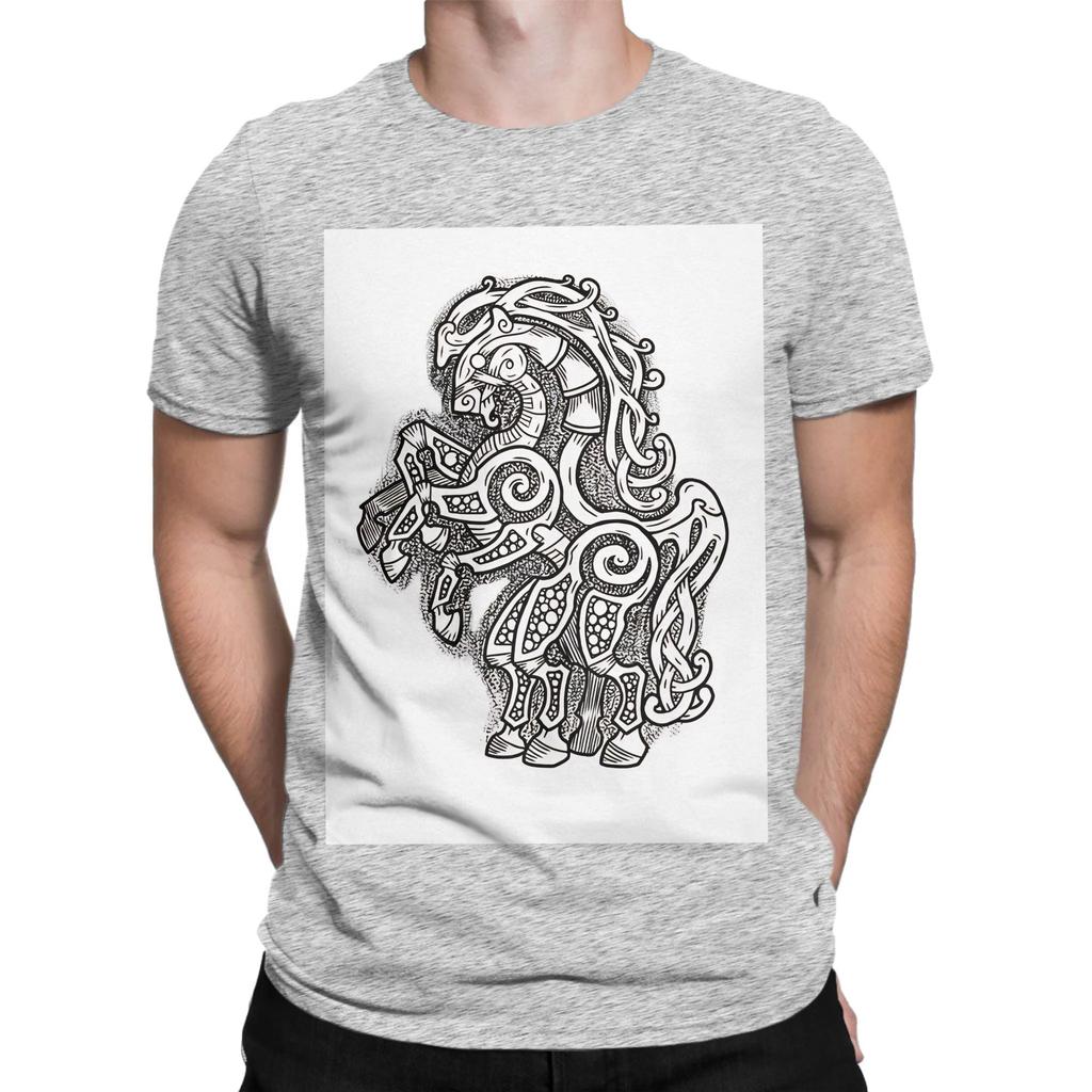Sleipnir Funny Graphic 100 Cotton Tshirt Sleipnir Tops Tees For Unisex