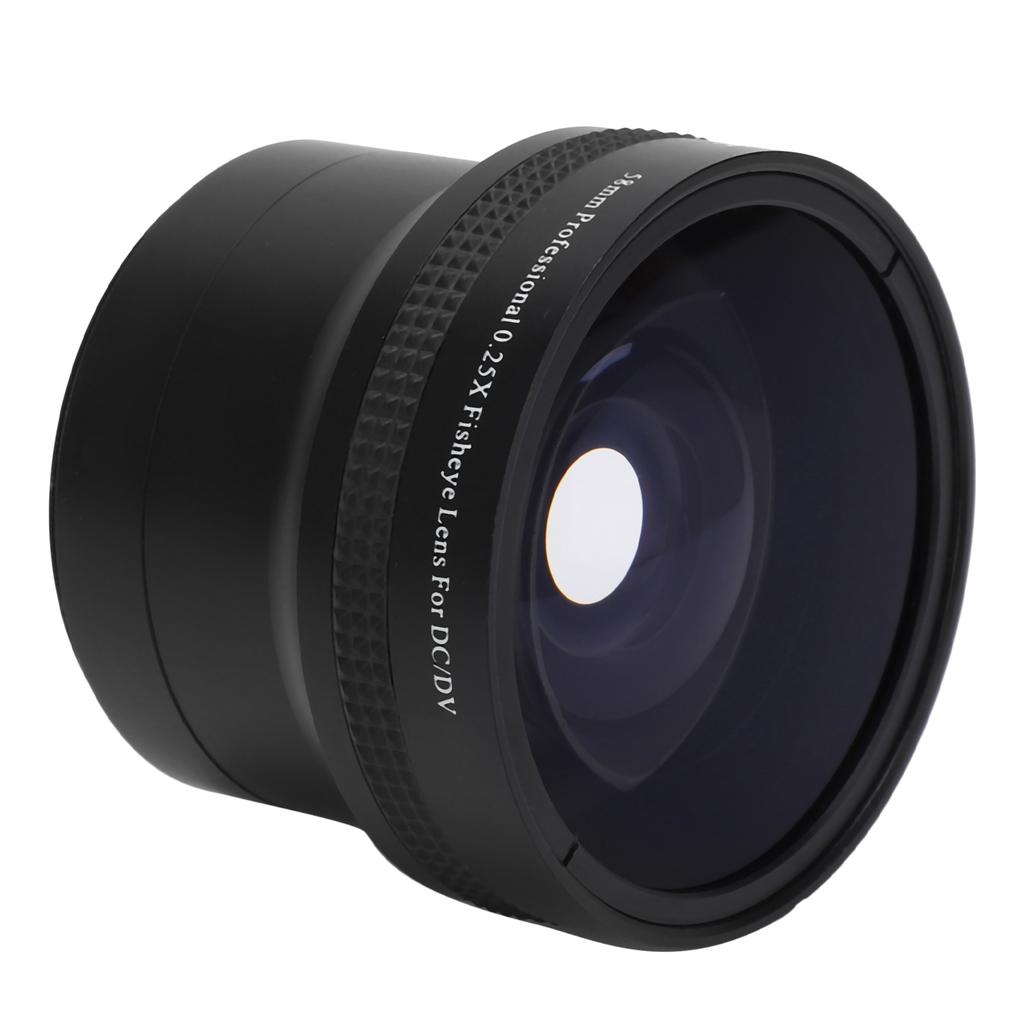 58MM 0.25x Super Macro Camera Fisheye Lens Thread Lens for CanonNikon DSLR SLR Camera