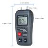 Wood Moisture Test Moisture Meter 4 Modes Portable Hygrometer Pin Type Timber Humidity Instrument