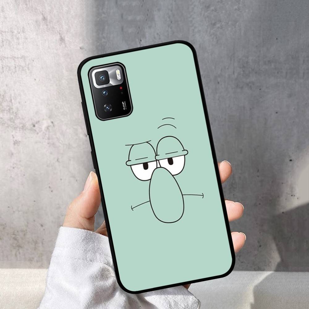Милые Куклы Губка Боб Чехол для Телефона Для Redmi Note 4 X 5 A 6 7 8 T 9 9S 10 11 11S 11Epro Poco M3 pro