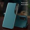 Новый кожаный чехол-книжка Smart View для Redmi 9 9A 9C Note 8 8T 9 Pro 9S, чехол для Xiaomi Mi 10 Pro 10T Lite Poco M3 X3 NFC Fundas