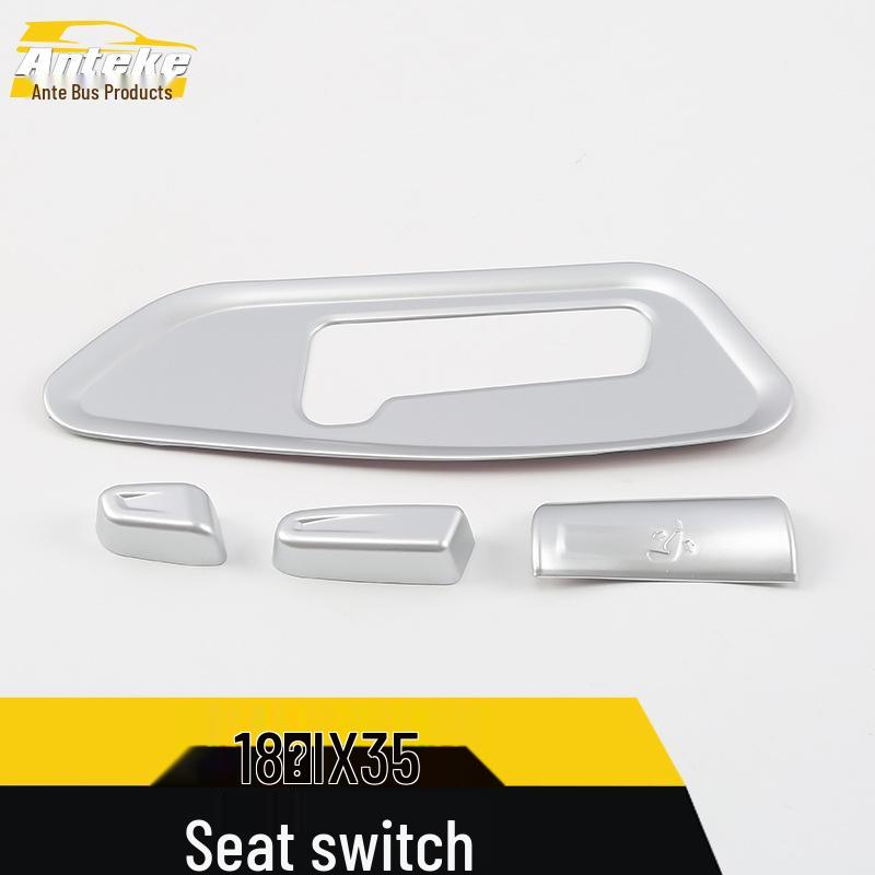 Fits 18 Models: IX35 Seat Switch Decorative Panel & Back Control Switch Adjustment Sticker Accessories