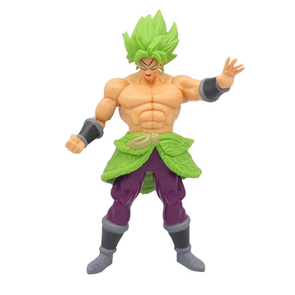 Аниме Фигурки Dragon Ball Z - Гоку Броли Веджета Формы Супер Сайяна 18см ПВХ Модель - Коллекционная Фигурка Подарок для Детей и Фанатов