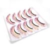 Colorful Fake Eyelashes Gradient Manga False Lashes Unique Colored Fake Eyelashes  Stage Makeup