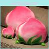 Peach Cartoon Honey Plush Toys Good Fortune Symbols Special Gifts Occasions