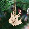 Gift Bags Decor Xmas Number Label Countdown Hanging Tags Christmas Advent Calendar Wooden Pendant