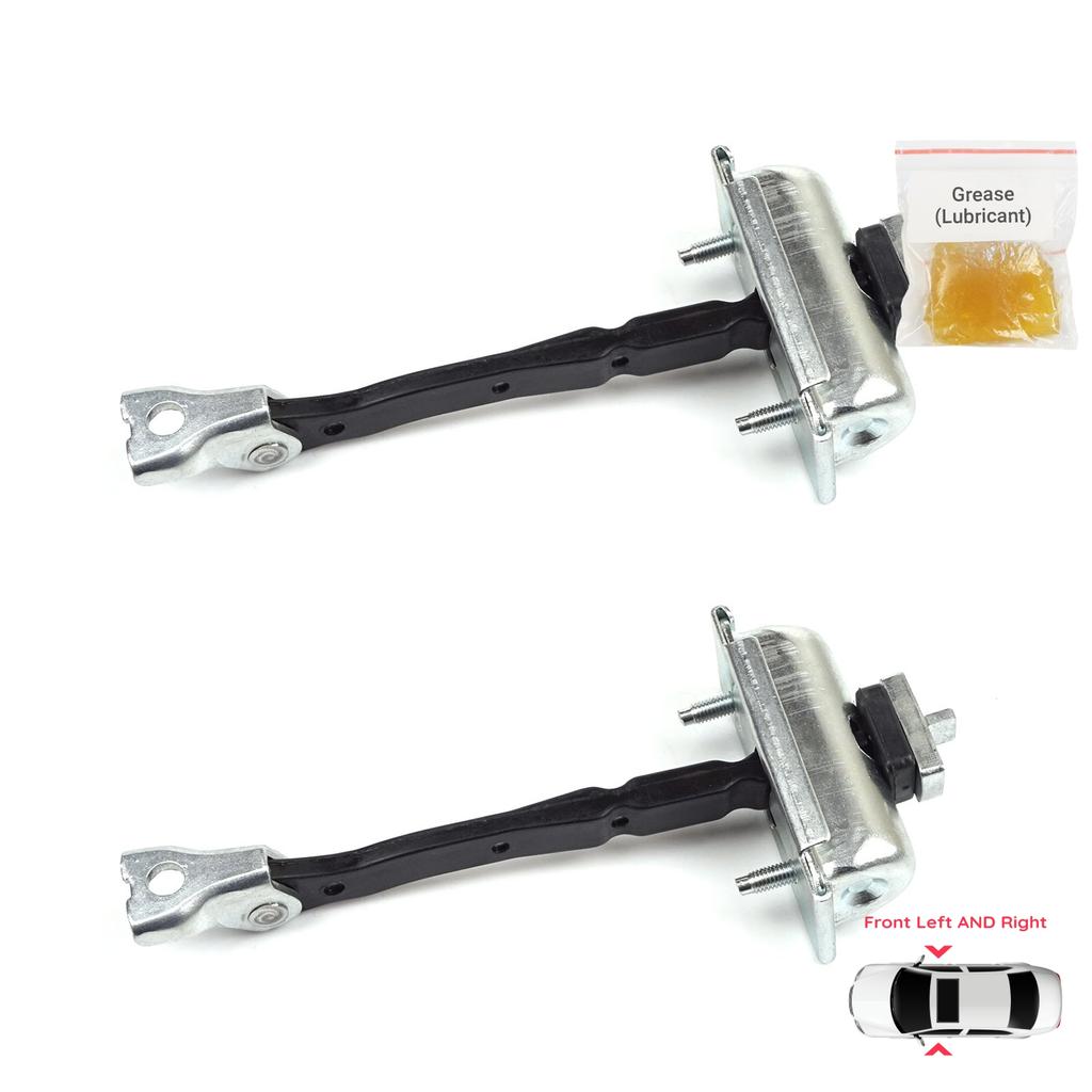 BDP1242-1 2 Pieces Front Left AND Right Door Catch Hinge Brake Stop Check Strap Limiter for Vauxhall Opel Zafira Tourer C P12 2011-2019 39045010