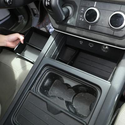 Для Land Rover Defender 90 110 130 20-24 ABS Автомобильный Центральный Подлокотник Нижний Органайзер для Хранения Коробка для Хранения Коробка для Телефона Автоаксессуары
