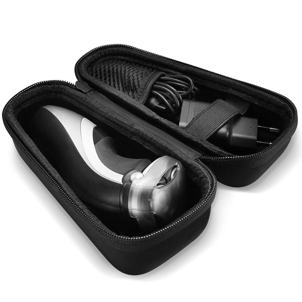 ProCase Travel Hard EVA Защитный чехол для бритвы Philips Norelco OneBlade Чехол с ремешком Совместимость с гибридной электрической бритвой Philips Norelco OneBlade